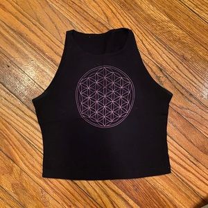 Flower of Life Crop Top